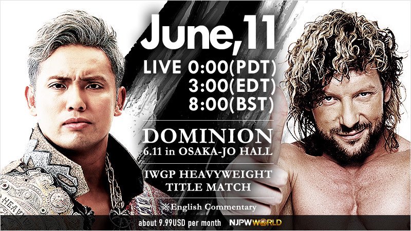 NJPW: Dominion 2017 Results