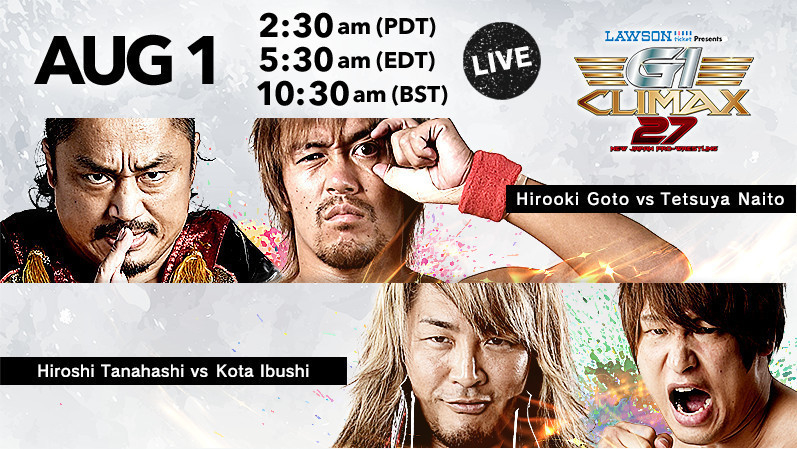 NJPW G1 Climax 27 Results – August 1, 2017