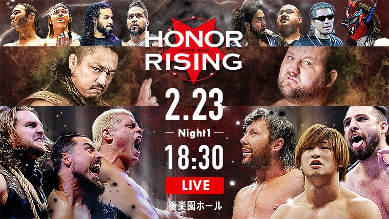 NJPW Honor Rising Results – February 23, 2018