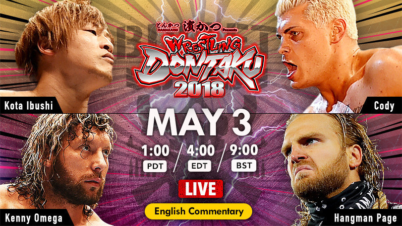 NJPW Wrestling Dontaku 2018 Night 1 Results