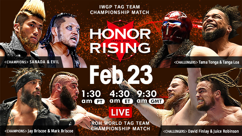 NJPW Honor Rising Results 2/23/19