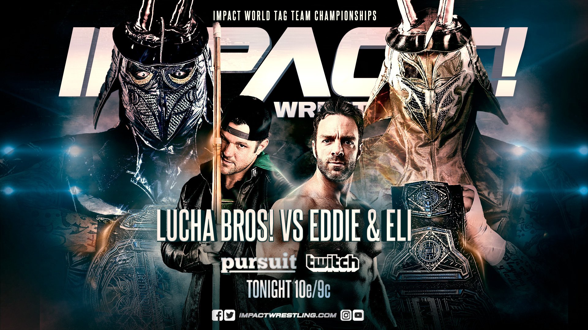 IMPACT Wrestling Results (4/19/19): The Lucha Brothers vs. Eddie Edwards & Eli Drake