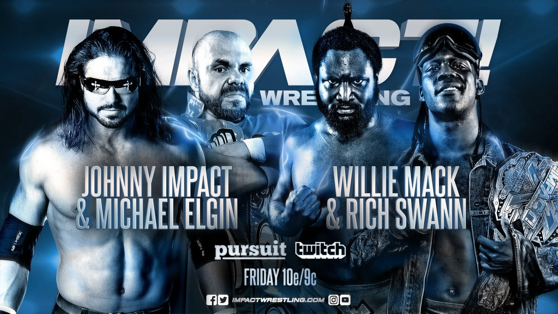 IMPACT Wrestling Results (5/31/19): Johnny Impact & Michael Elgin vs. Rich Swann & Willie Mack