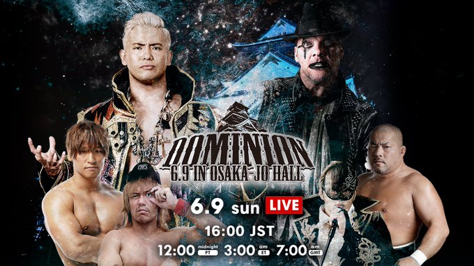 NJPW Dominion 2019 Results