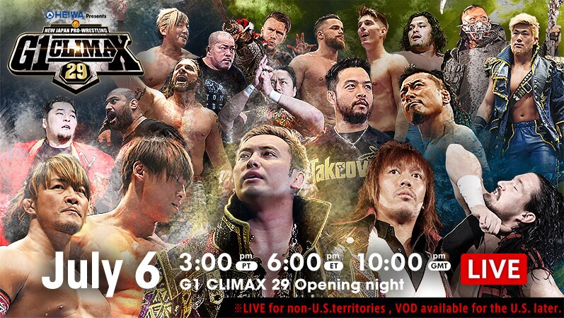 NJPW G1 Climax 29 Results (7/6/19): Kazuchika Okada vs. Hiroshi Tanahashi