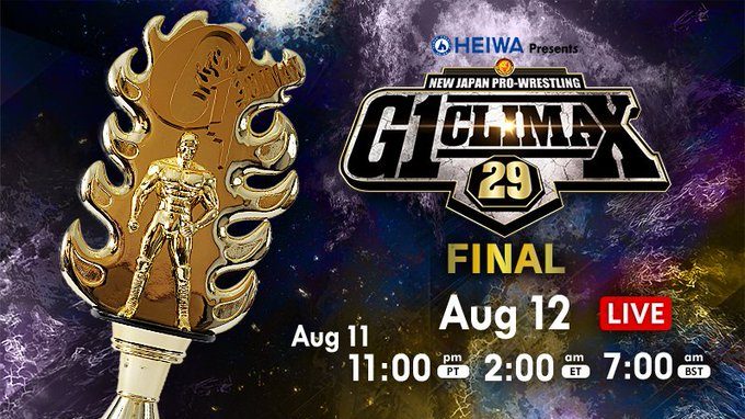NJPW G1 Climax 29 Results (8/12/19): Kota Ibushi vs. Jay White