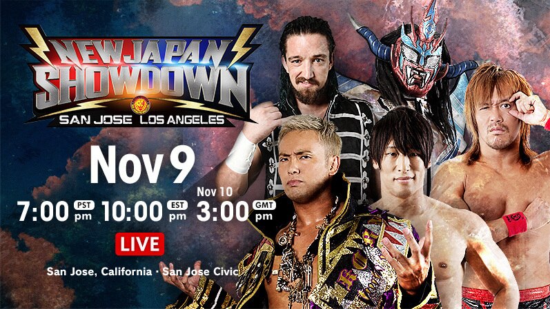 New Japan Showdown In San Jose Results