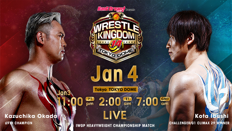 NJPW Wrestle Kingdom 14 Night 1 Results