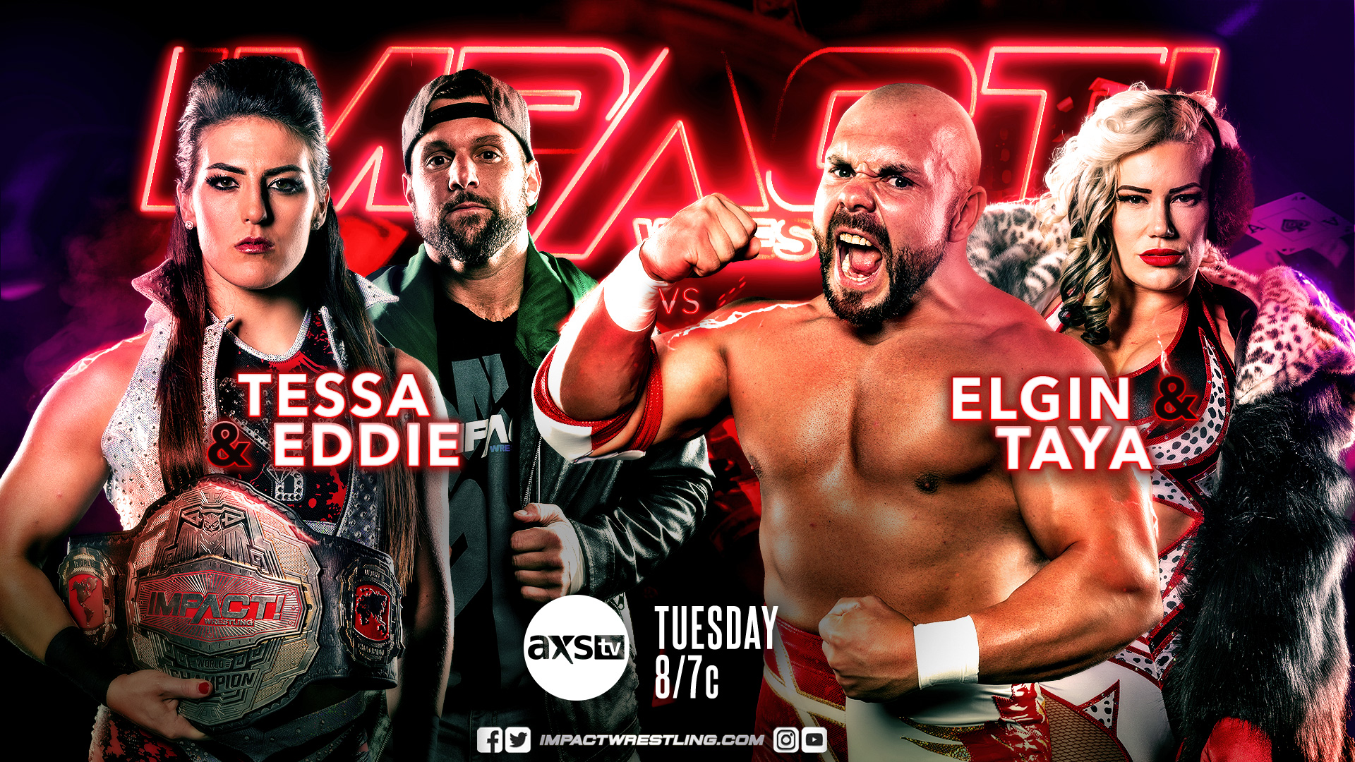 IMPACT Wrestling Results (3/24/20): Tessa Blanchard & Eddie Edwards vs. Michael Elgin & Taya Valkyrie