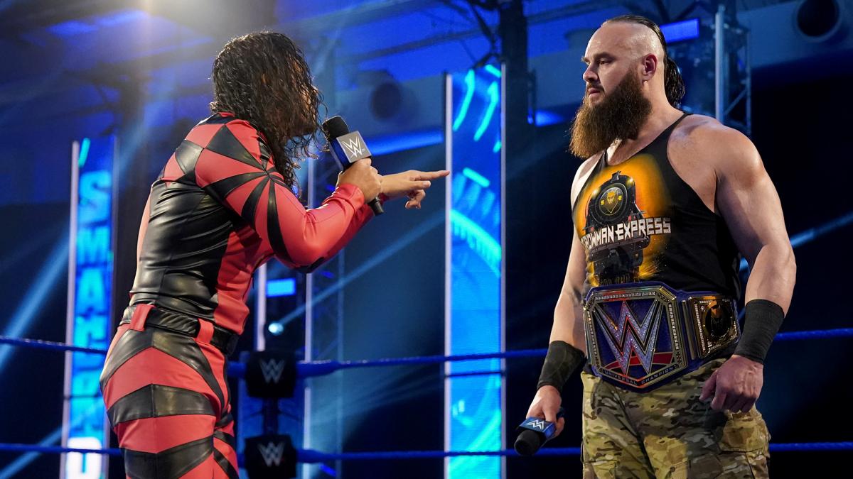 WWE Friday Night SmackDown Results (4/10/20): Braun Strowman vs. Shinsuke Nakamura
