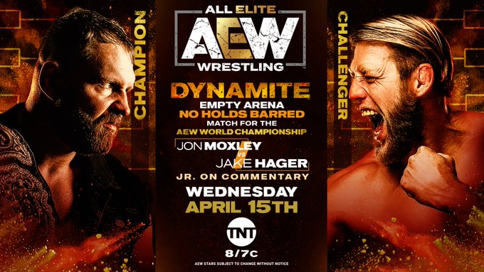 AEW Dynamite Results (4/15/20): Jon Moxley vs. Jake Hager