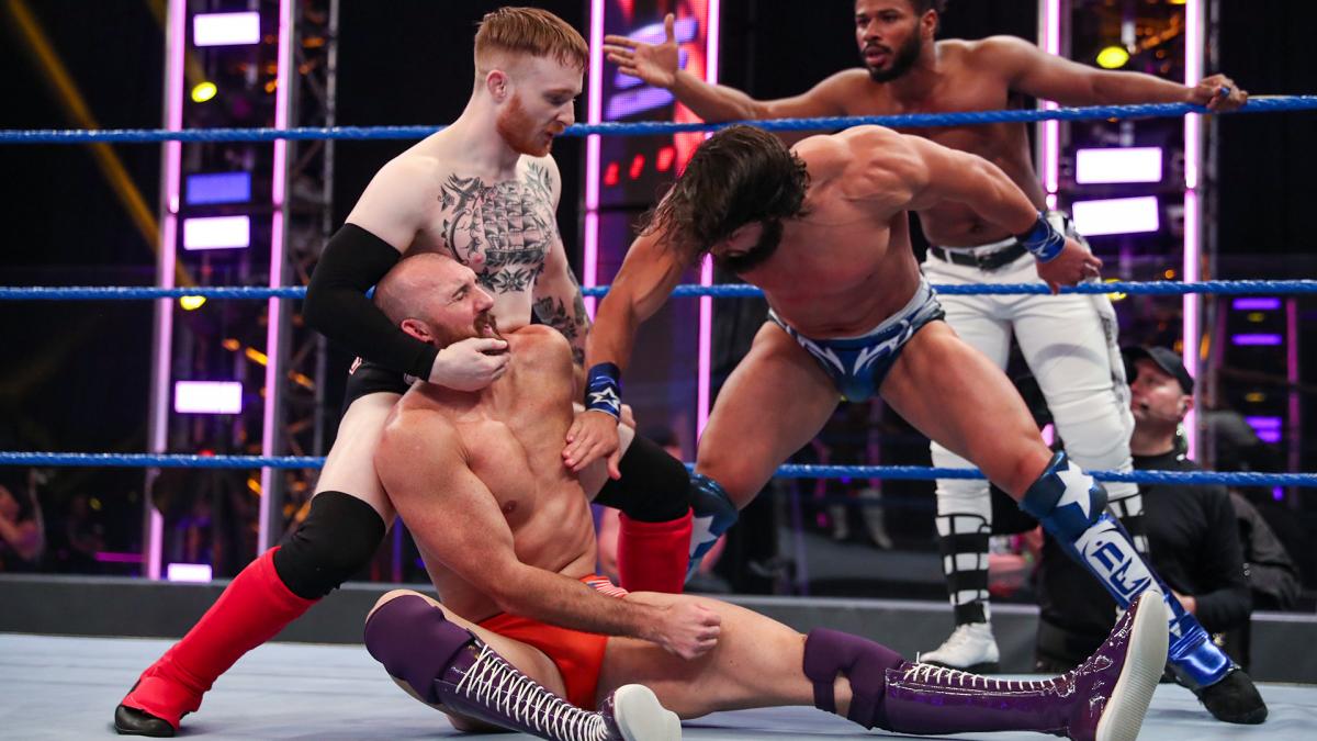 WWE 205 Live Results (6/12/20): Isaiah Scott, Oney Lorcan and Danny Burch vs. Tony Nese, Jack Gallagher, and Tehuti Miles