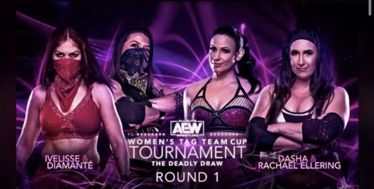 AEW Women’s Tag Team Cup Results (8/10/20): Diamante & Ivelisse vs. Dasha Gonzalez & Rachael Ellering