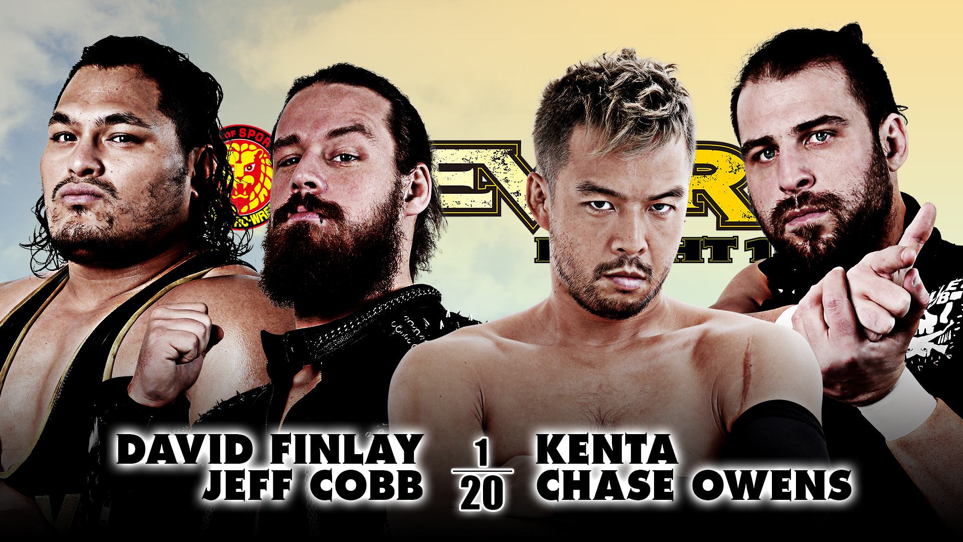 NJPW Strong Results (10/16/20): David Finlay & Jeff Cobb vs. KENTA & Chase Owens
