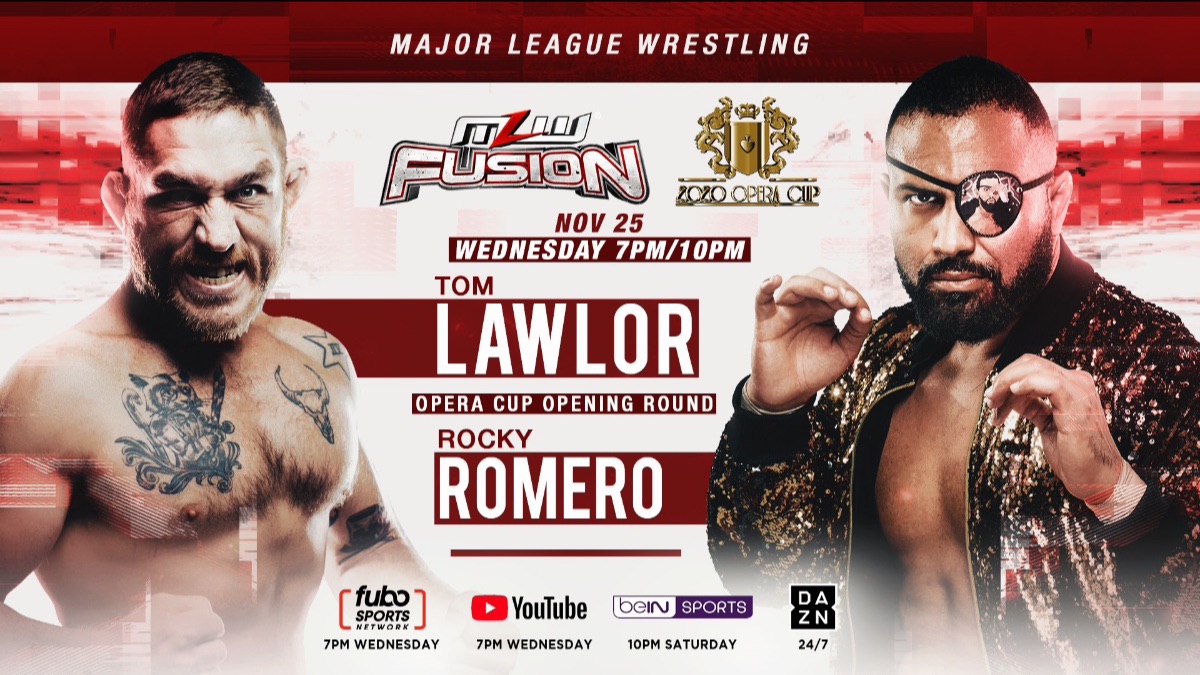 MLW Fusion Results (11/25/20): “Filthy” Tom Lawlor vs. Rocky Romero