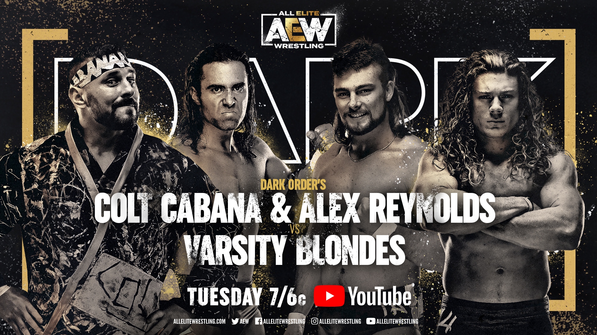 AEW Dark Results (12/8/20): Colt Cabana & Alex Reynolds vs. The Varsity Blondes