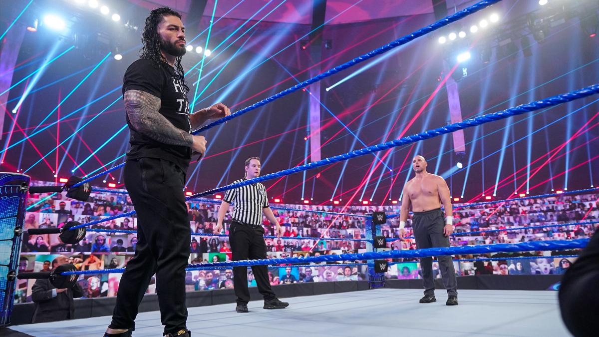 WWE Friday Night SmackDown Results (1/22/21): Roman Reigns vs. Adam Pearce