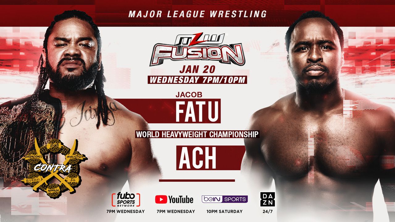 MLW Fusion Results (1/20/21): Jacob Fatu vs. ACH