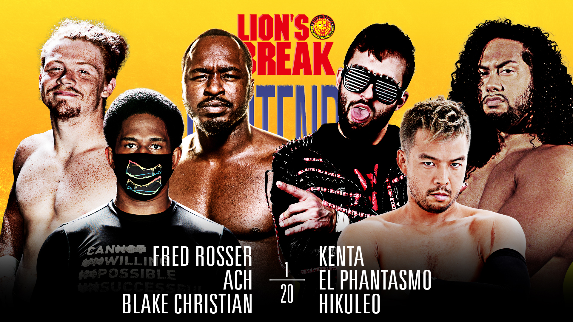 NJPW Strong Results (1/15/21): Fred Rosser, ACH, and Blake Christian vs. Bullet Club