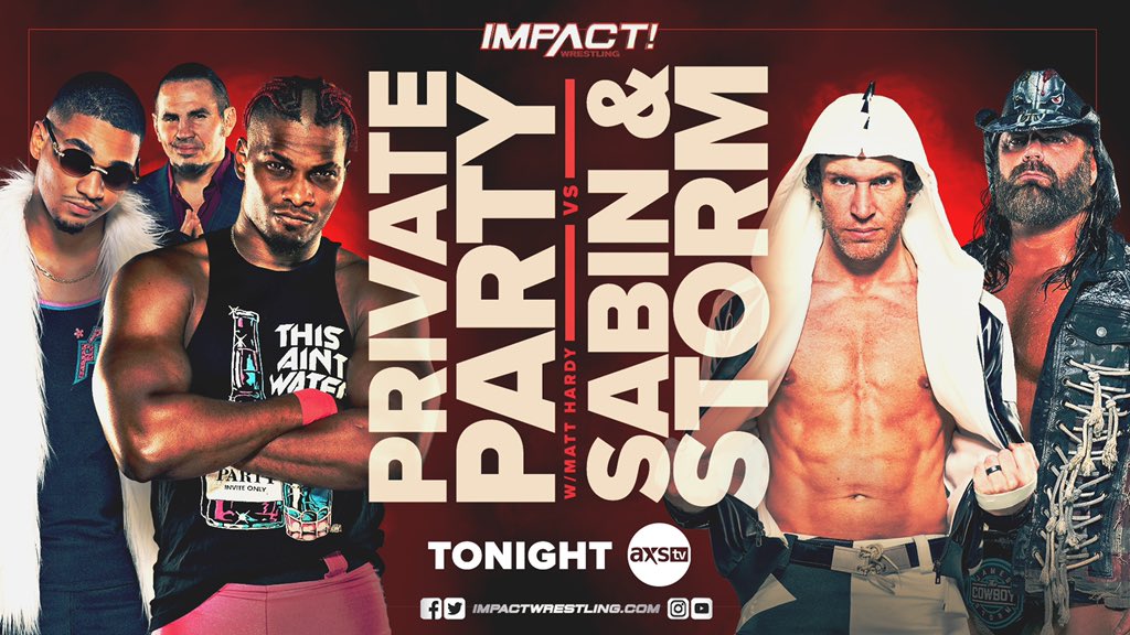 IMPACT Wrestling Results (1/19/21): Chris Sabin & James Storm vs. Private Party