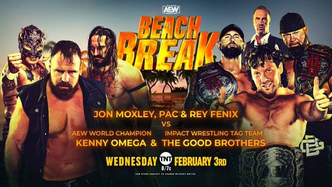 AEW Dynamite Results (2/3/21): Kenny Omega & The Good Brothers vs. Jon Moxley, Fenix, and PAC