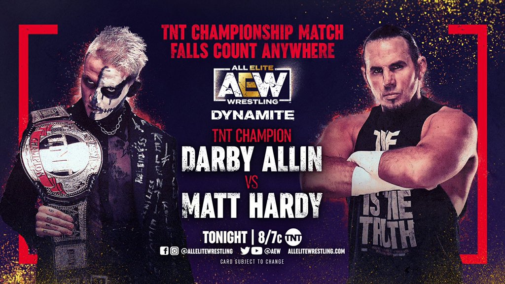 AEW Dynamite Results (4/14/21): Darby Allin vs. Matt Hardy