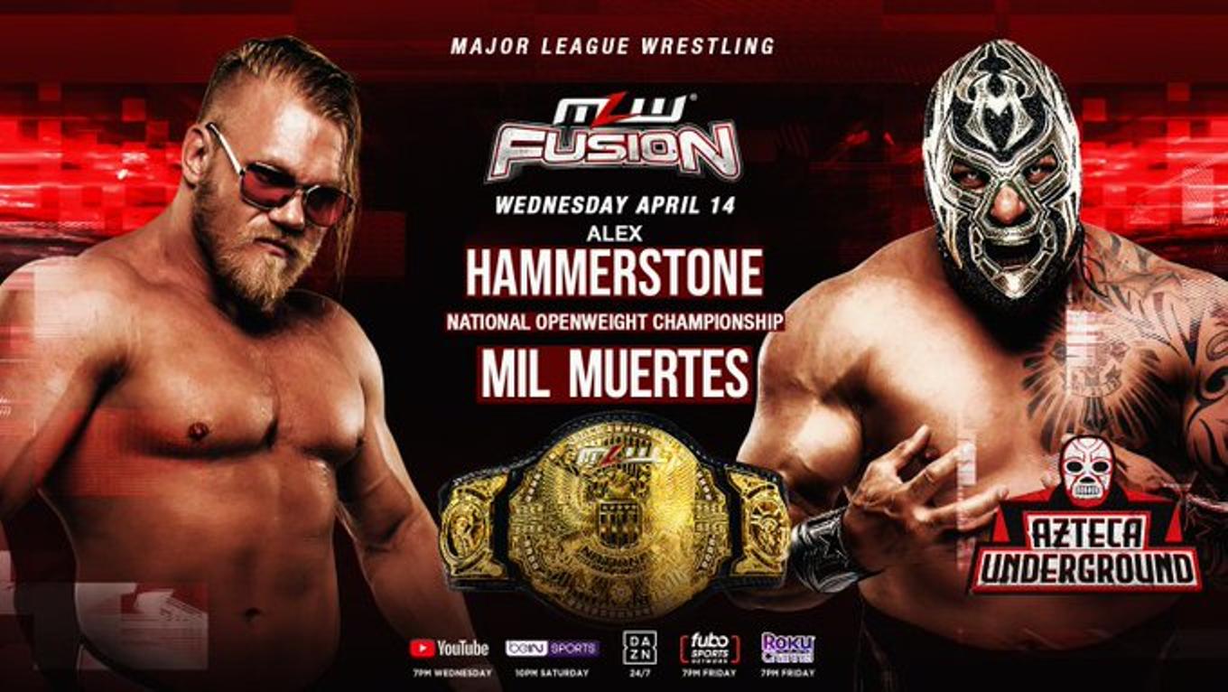MLW Fusion Results (4/14/21): Alexander Hammerstone vs. Mil Muertes