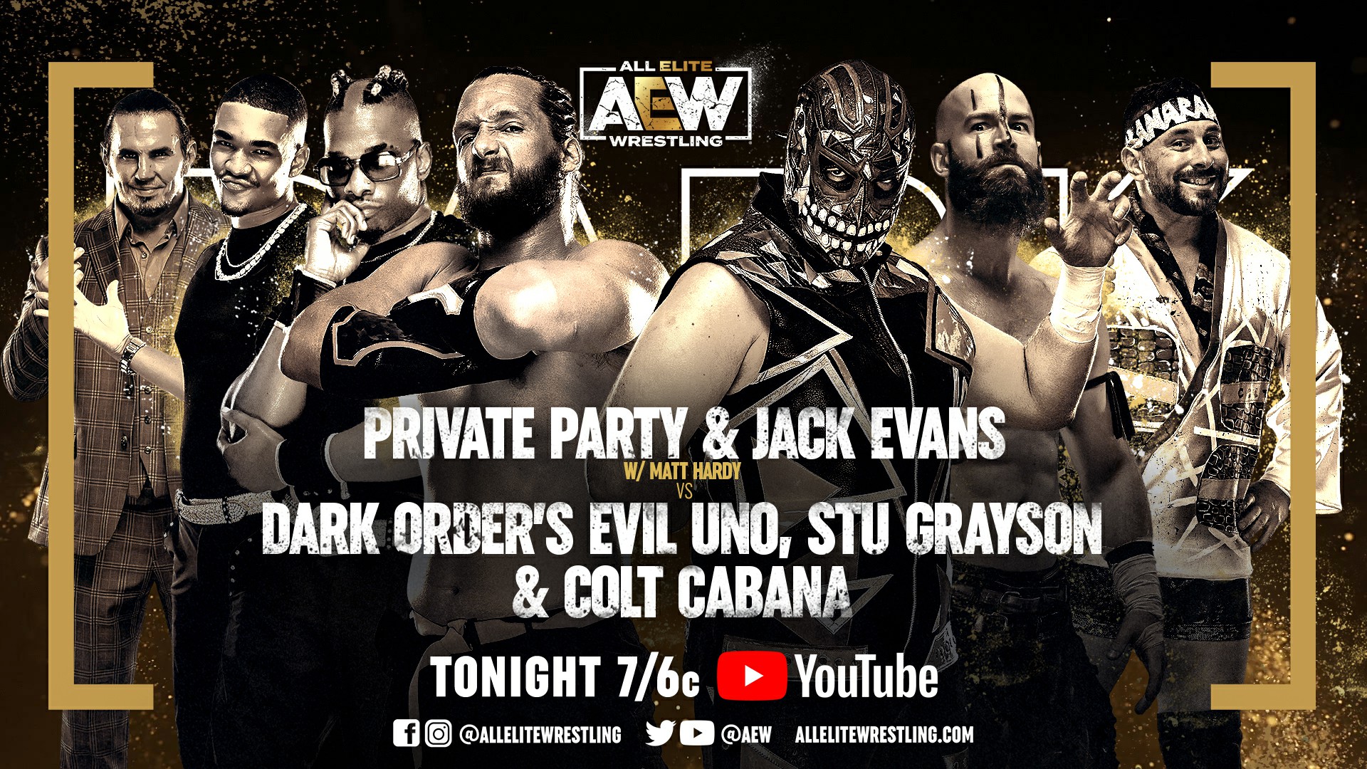 AEW Dark Results (6/29/21): The Dark Order vs. Private Party & Jack Evans