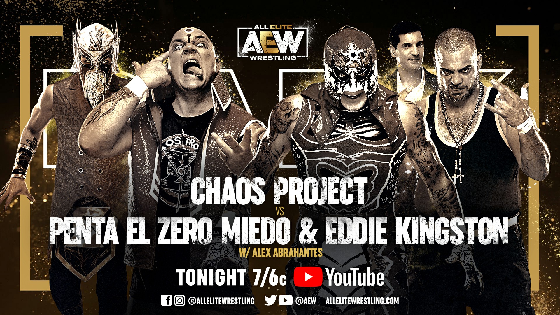 AEW Dark Results (7/6/21): Eddie Kingston & Pentagon Jr vs. Chaos Project