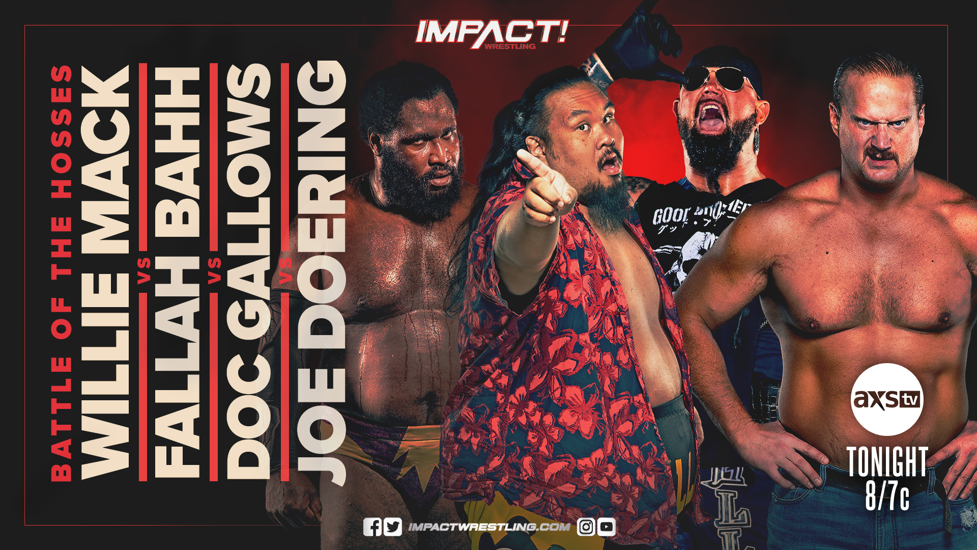 IMPACT Wrestling Results (7/15/21): Doc Gallows vs. Joe Doering vs. Willie Mack vs. Fallah Bahh