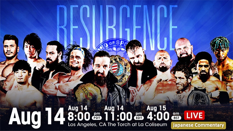NJPW Resurgence 2021 Results