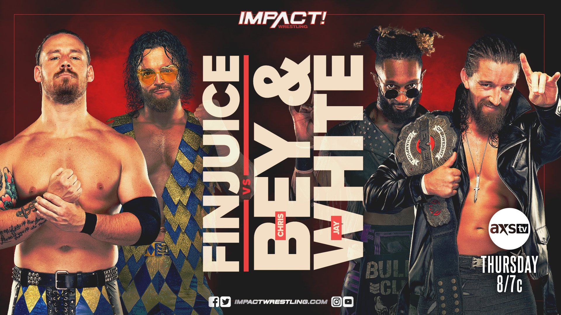 IMPACT Wrestling Results (8/12/21): Jay White & Chris Bey vs. Juice Robinson & David Finlay
