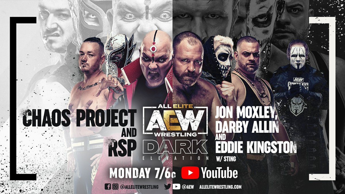 AEW Dark Elevation Results (9/6/21): Jon Moxley, Eddie Kingston, Darby Allin vs. Chaos Project & Rickey Shane Page