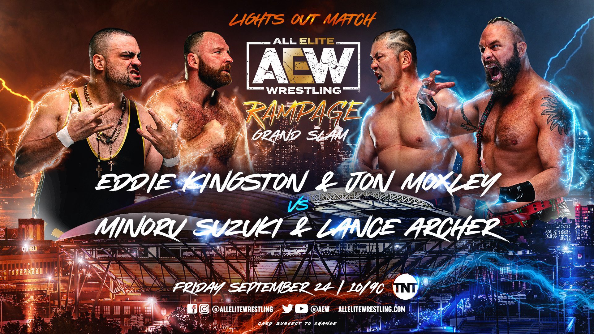 AEW Rampage Results (9/24/21): Jon Moxley & Eddie Kingston vs. Minoru Suzuki & Lance Archer