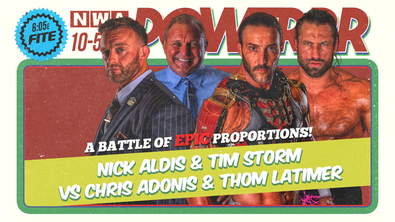 NWA Powerrr Results (10/5/21): Nick Aldis & Tim Storm vs. Thomas Latimer & Chris Adonis