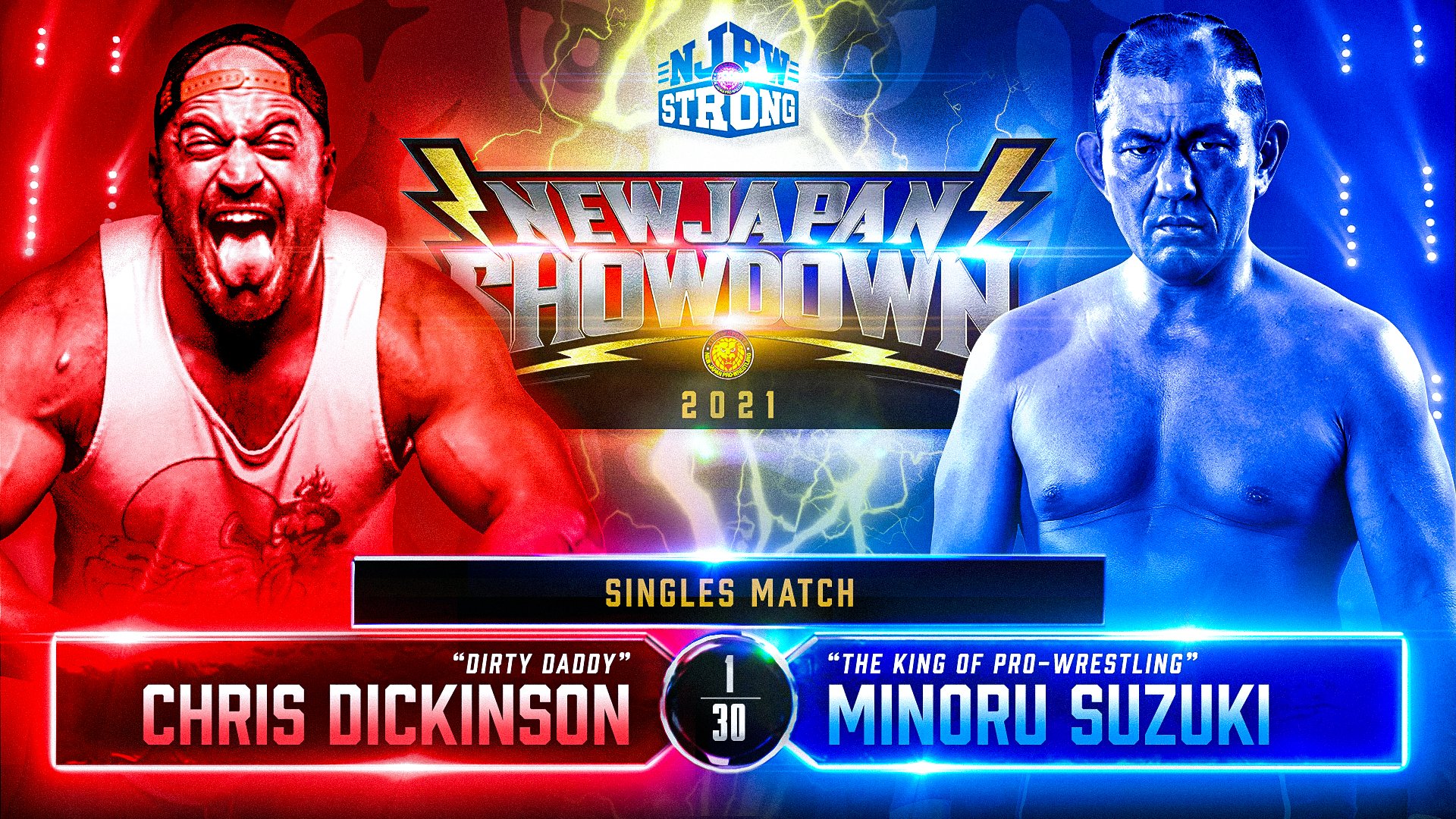 NJPW Strong Results (11/13/21): Minoru Suzuki vs. Chris Dickinson