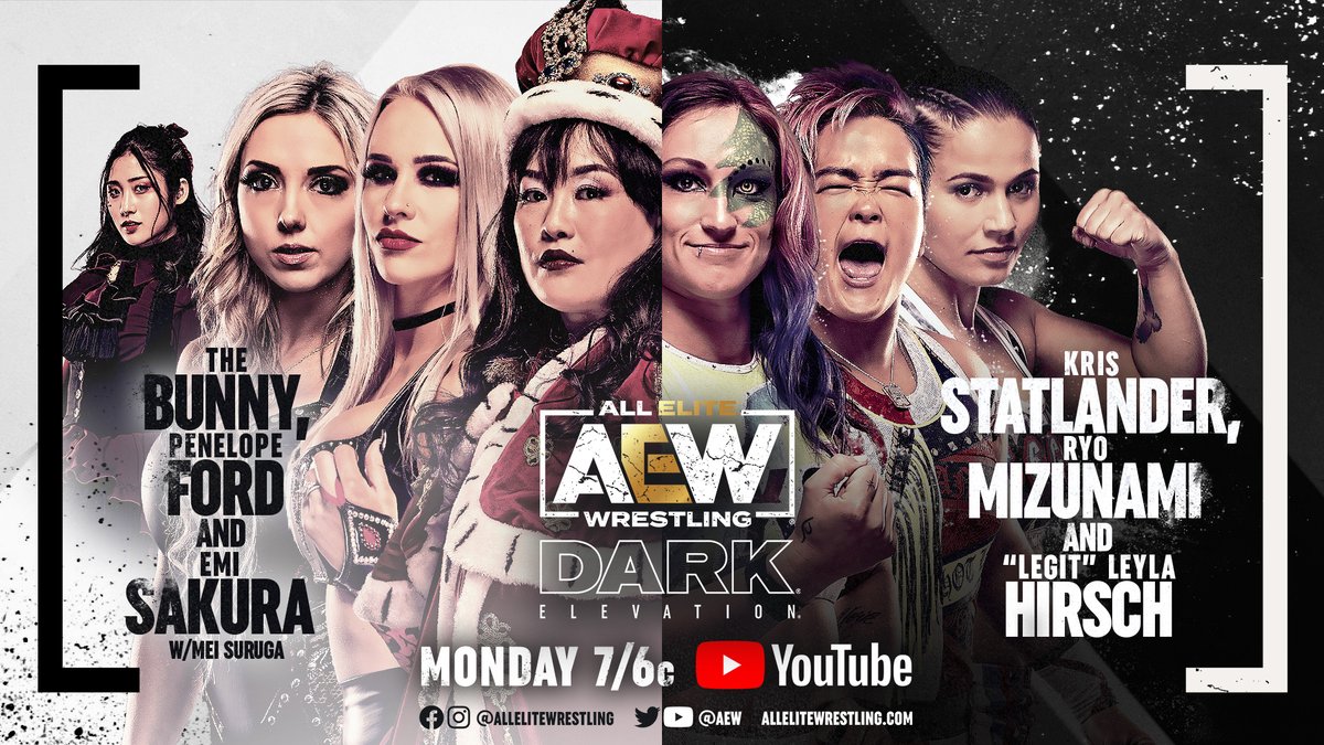AEW Dark Elevation Results (11/22/21): Kris Statlander, Leyla Hirsch, Ryo Mizunami vs. The Bunny, Penelope Ford, Emi Sakura