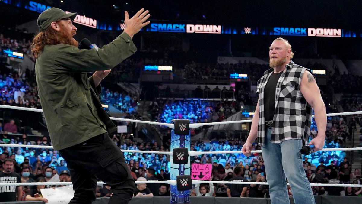 WWE Friday Night SmackDown Results (12/3/21): Brock Lesnar Meets Sami Zayn