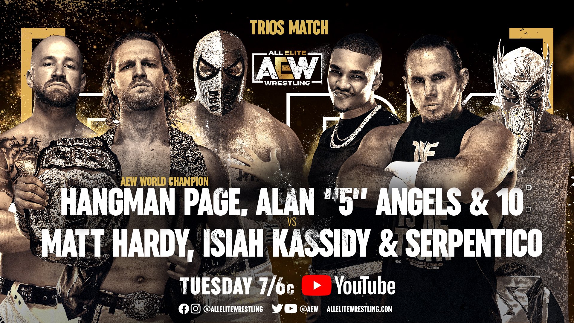 AEW Dark Results (1/11/22): Hangman Page & The Dark Order vs. Matt Hardy, Isiah Kassidy, Serpentico