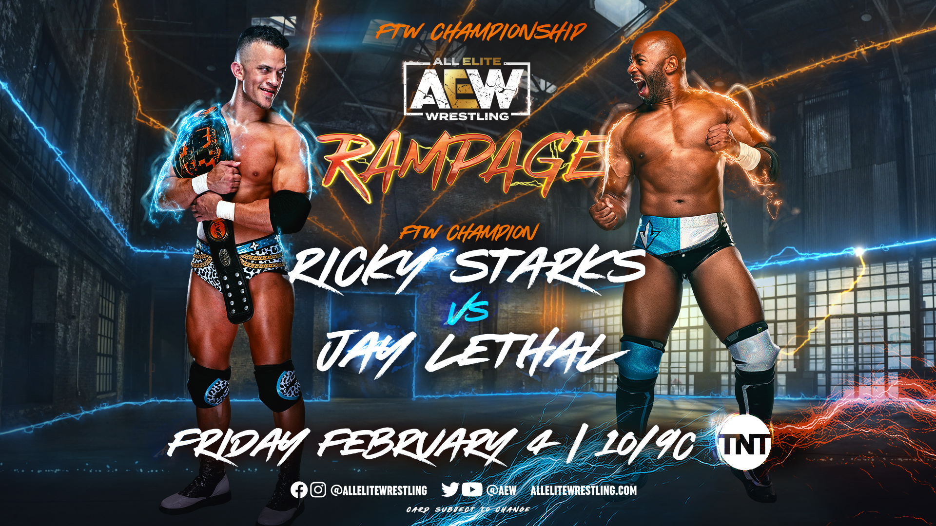 AEW Rampage Results (2/4/22): Ricky Starks vs. Jay Lethal