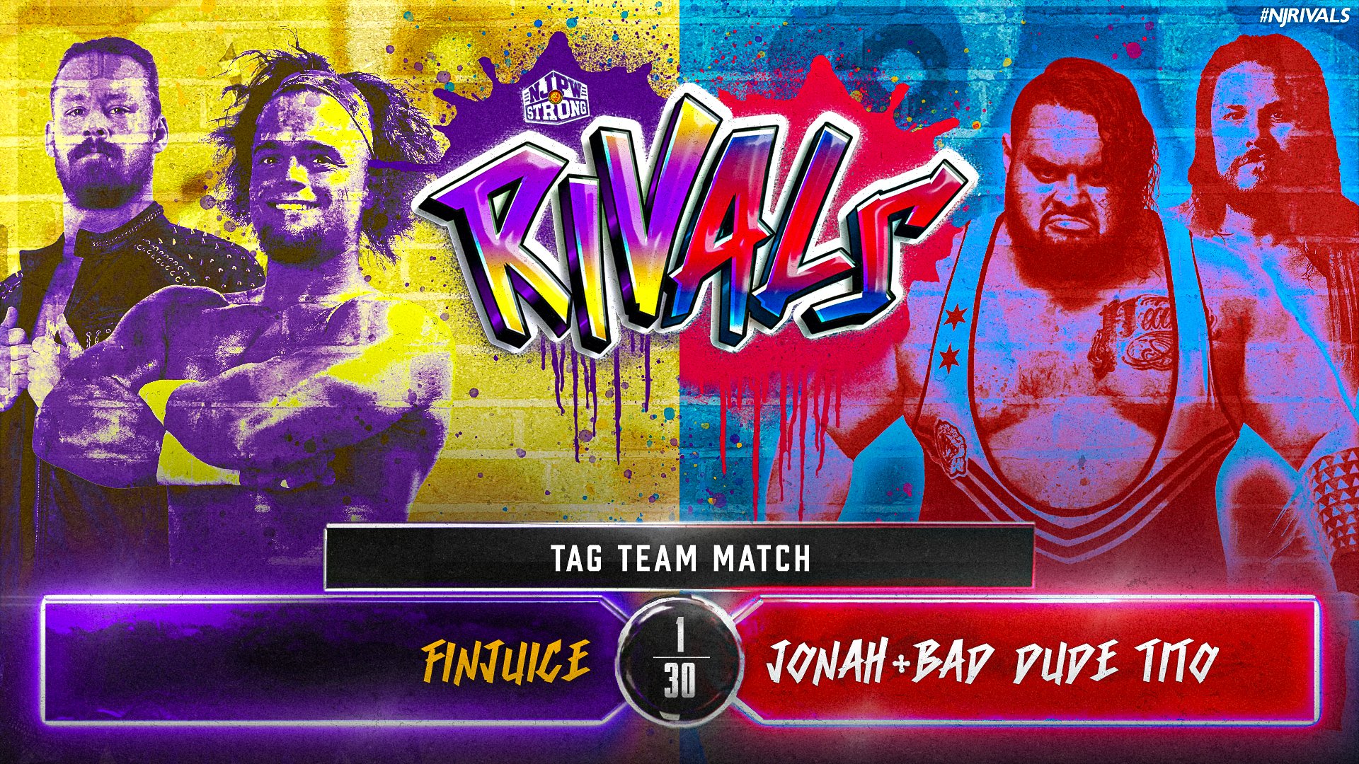 NJPW Strong Results (3/5/22): Juice Robinson & David Finlay vs. JONAH & Bad Dude Tito