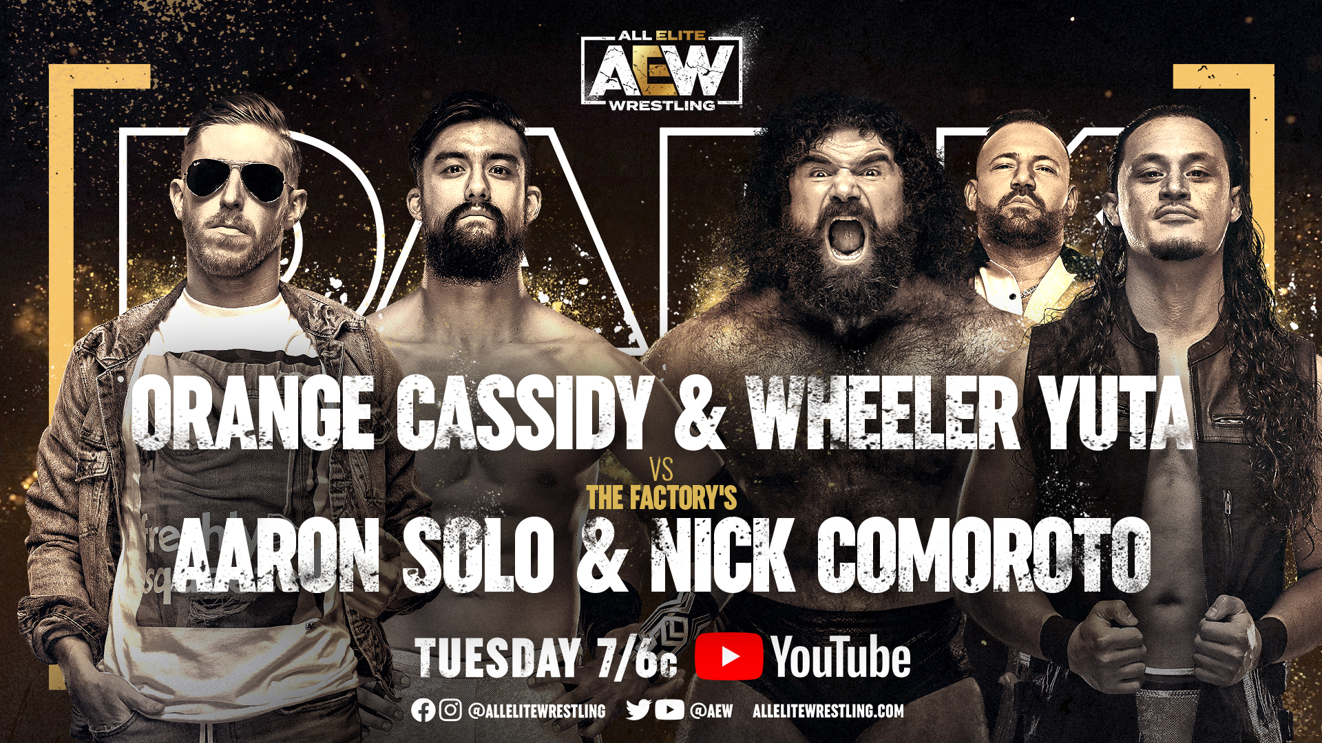 AEW Dark Results (3/1/22): Orange Cassidy & Wheeler Yuta vs. The Factory