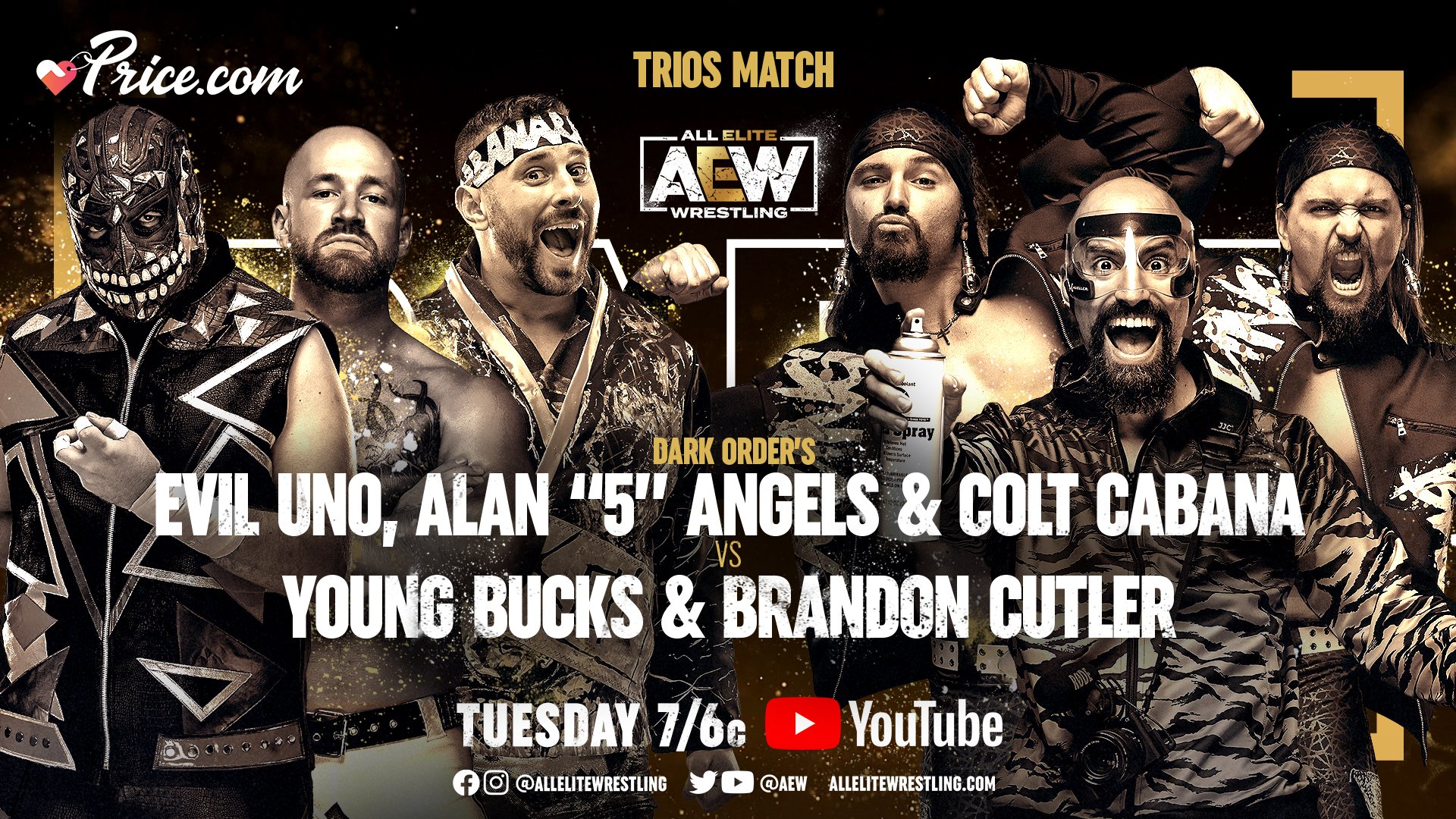 AEW Dark Results (3/15/22): The Young Bucks & Brandon Cutler vs. The Dark Order