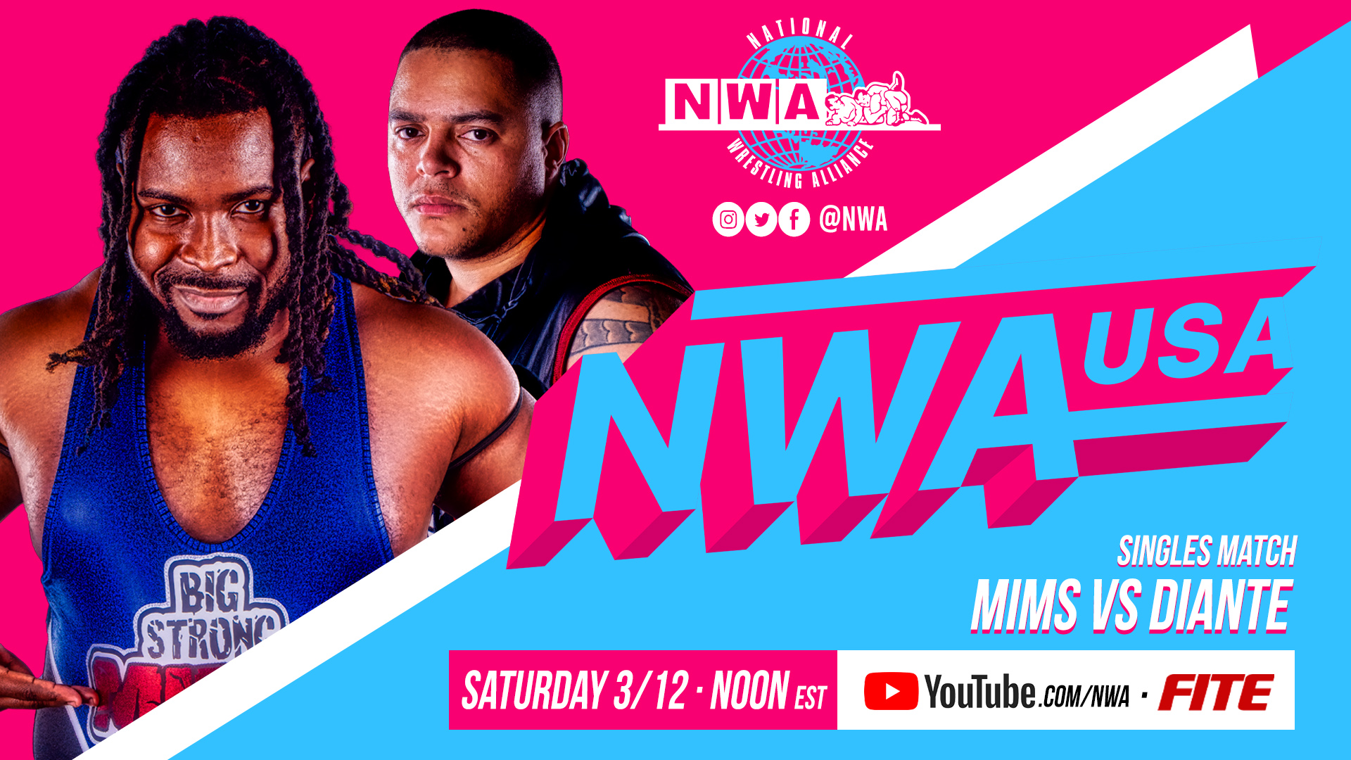 NWA USA Results (3/12/22): Matthew Mims vs. Diante