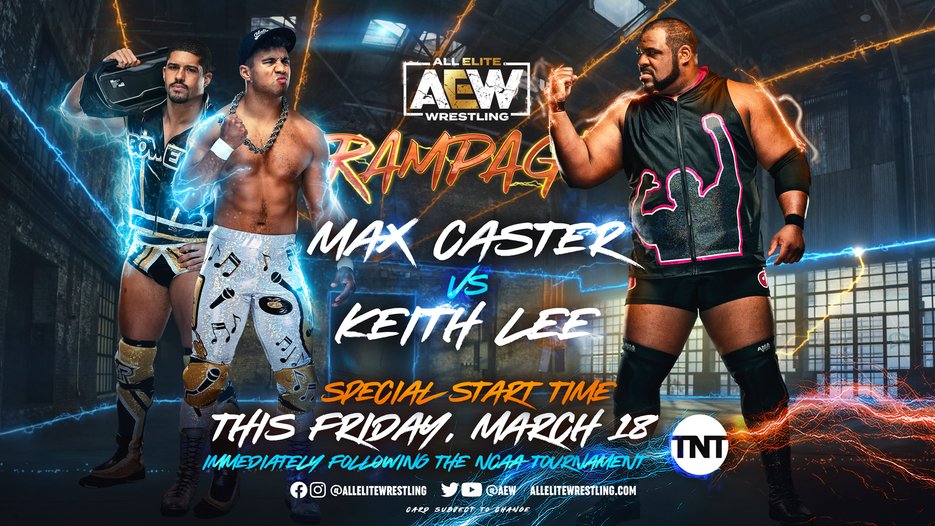 AEW Rampage Results (3/18/22): Keith Lee vs. Max Caster