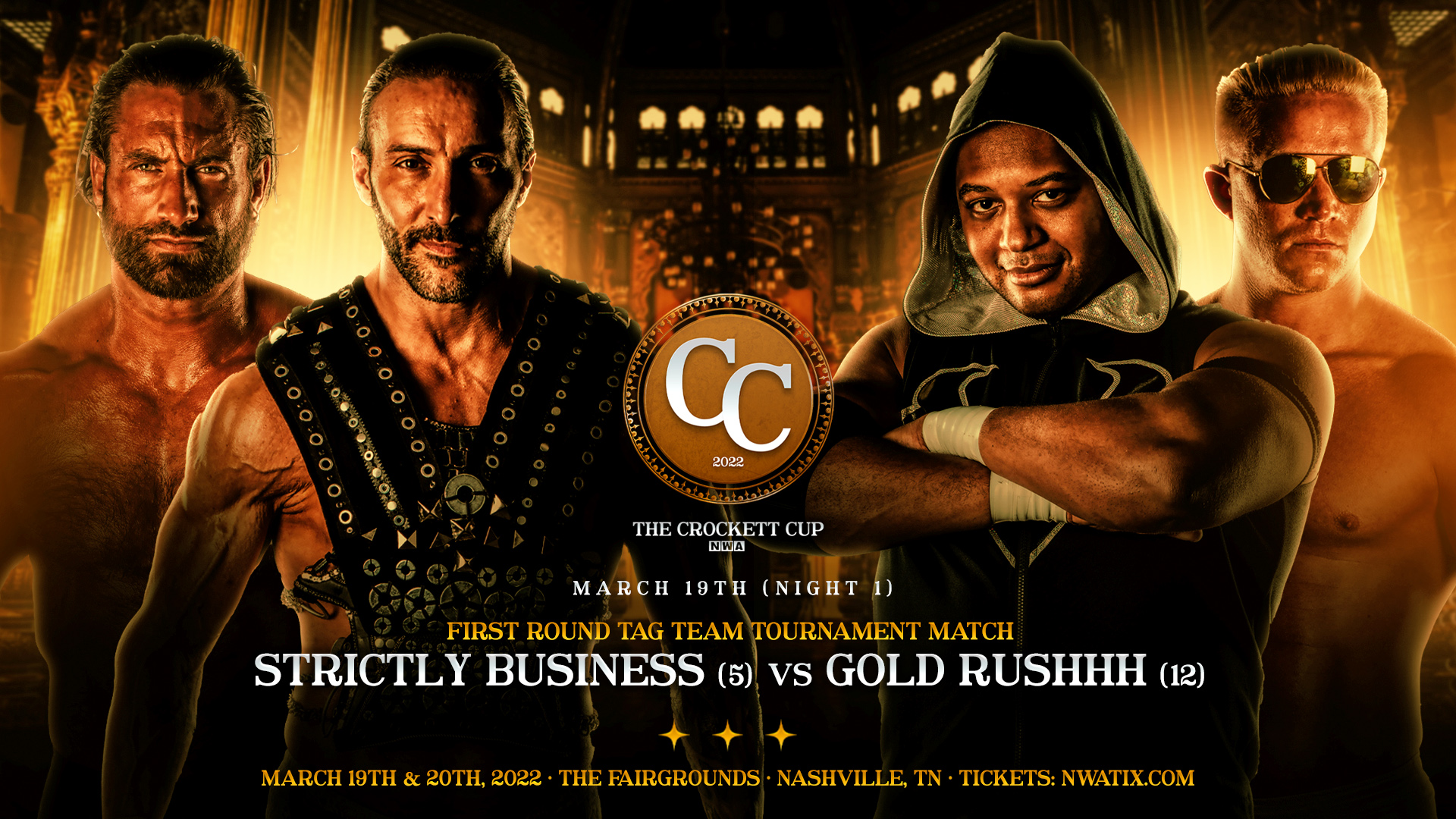 NWA Crockett Cup 2022 Results: Night One