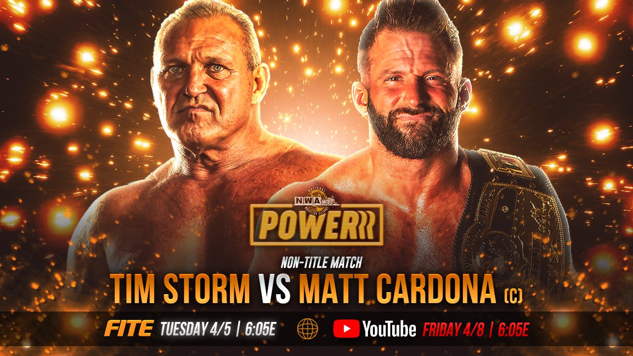 NWA Powerrr Results (4/8/22): Matt Cardona vs. Tim Storm