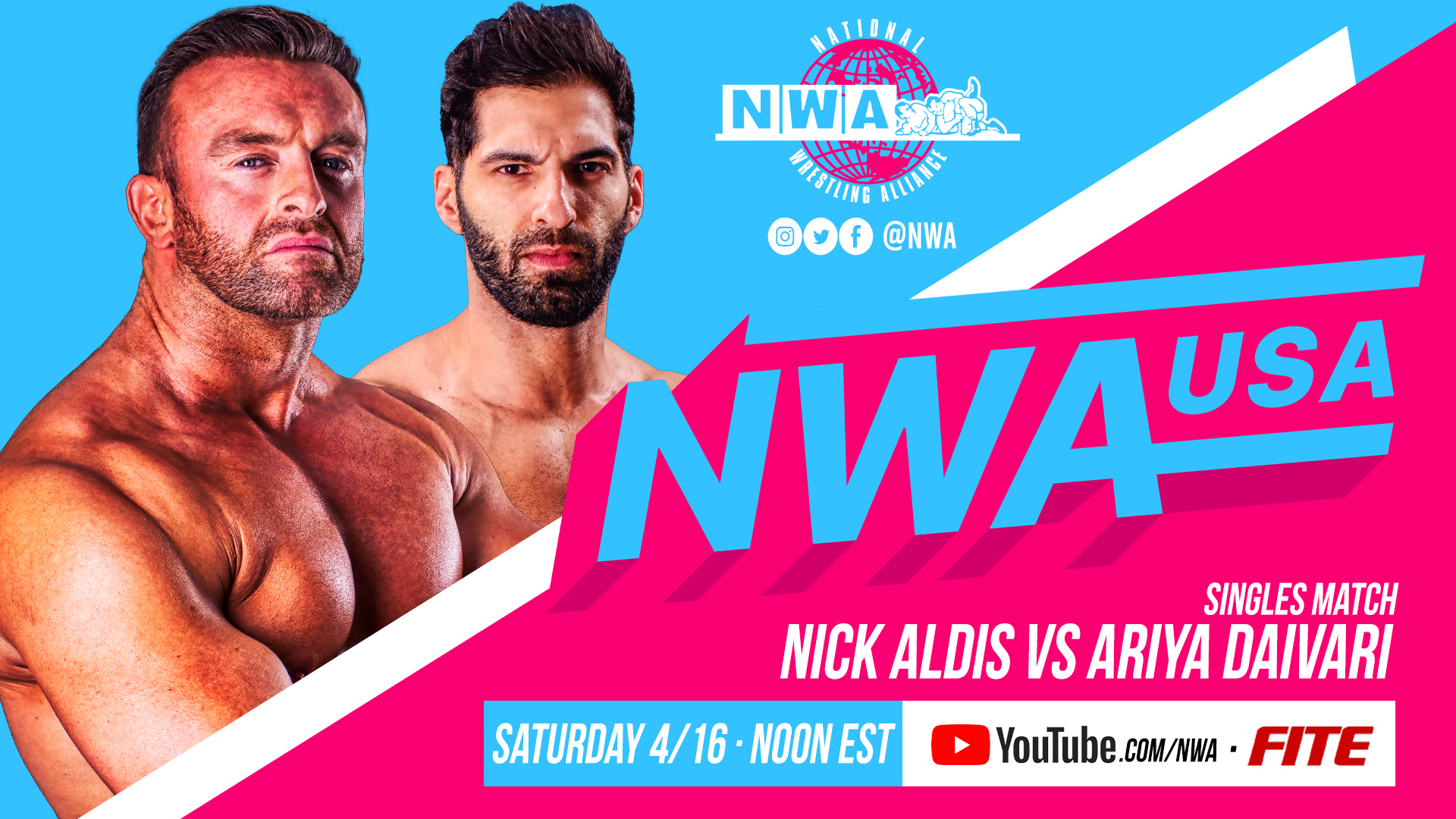 NWA USA Results (4/16/22): Nick Aldis vs. Ariya Daivari
