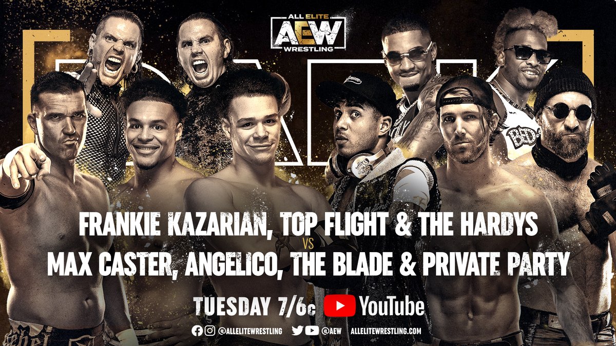 AEW Dark Results (4/26/22): The Hardy Boyz, Top Flight, Frankie Kazarian vs. Private Party, The Blade, Angelico, Max Caster