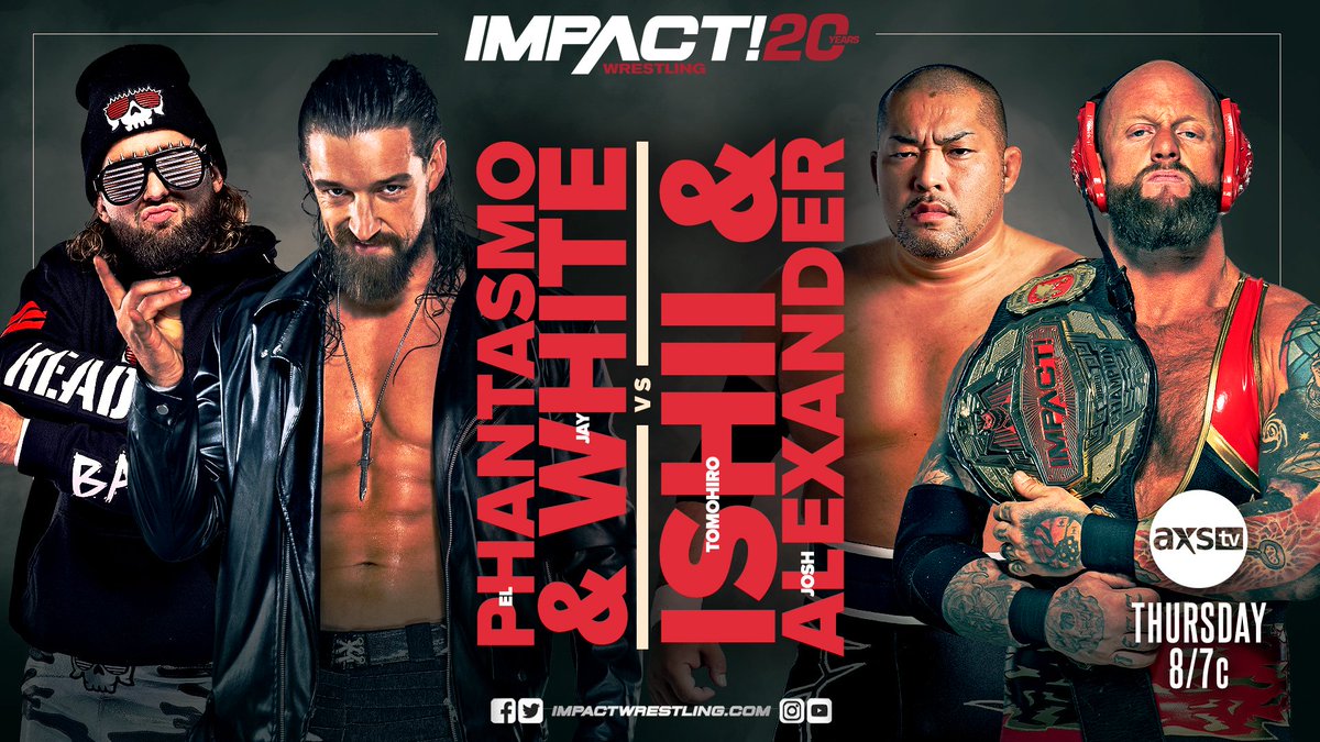 IMPACT Wrestling Results (5/12/22): Josh Alexander & Tomohiro Ishii vs. Jay White & El Phantasmo